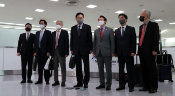 한일정책협의단, 尹 당선인 친서 들고 방일…\"미래지향적 관계 희망\"