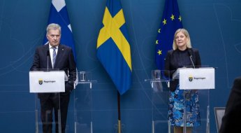 핀란드·스웨덴 나토 공동 가입신청…美, 러 채무상환 차단