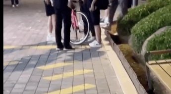 아파트 인근서 자전거 탑승 막자 경비원 조롱한 초등학생들