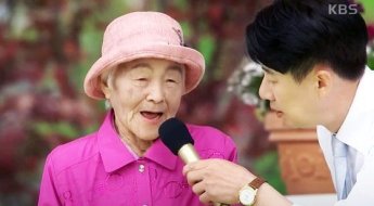 "안죽으면 다시 나올게요" 102세 할머니가 부른 찔레꽃, 남희석 눈물