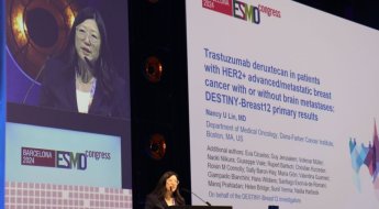 [ESMO 2024]8개월 살던 유방암 환자, 이거 맞고 1년 넘게 생존