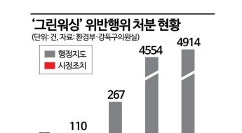 그린워싱 기업 99%, 솜방망이 징계만 받았다