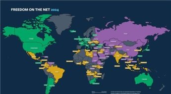 韓 인터넷 자유도 두 계단 하락…