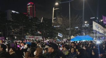 [르포]“국민의힘 심판받을 것”…대통령 탄핵안 투표 불성립에 ‘눈물’