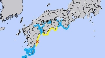 난카이 대지진 공포…日규슈 앞바다 규모 6.9 지진