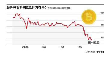 트럼프, 기대하게 만들더니…비트코인, 8만4000달러까지 하락