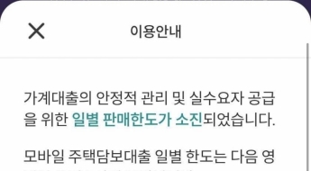 대출오픈런에도 '조기 완판'…금리 인하에도 대출 문턱 높아 