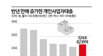 반년 만에 증가한 소호대출…불황 숨통 트이나