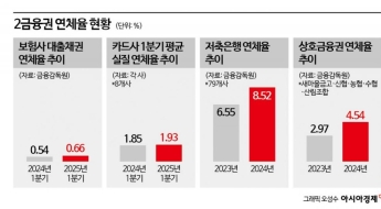 2금융권 '연체율' 다 올랐다…커지는 부실위험