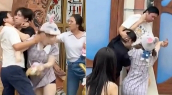 "어딜 끼어들어" 새치기로 시작된 난투극…아수라장 된 디즈니랜드
