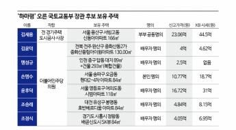 국토부 장관 하마평 인사들 부동산 까보니…여의도·용산·송파 재건축 다 있네