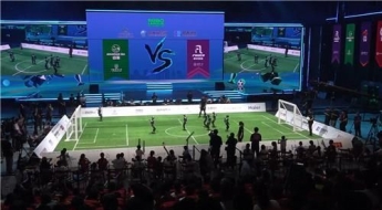 中서 첫 휴머노이드 로봇 축구대회…