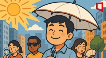 손선풍기도 선글라스도 아니다…체감온도 10도 뚝, 생존 필수품된 '이것'