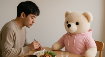 외로울 땐 "인형 놓고 먹어요" 눈길, 1인 치킨 주문도 늘었네…'한그릇' 100만 돌파 