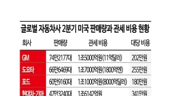 車업계 '관세 후폭풍'…부품 현지화에서 판가름 난다