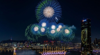 불꽃축제 '명당 거래' 기승…주차권 팔고, '줄서기 알바'까지