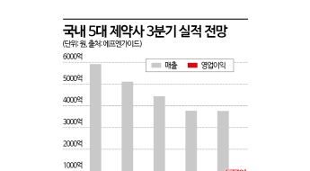 5대 제약사 3분기 매출 선방 전망…수익성은 '교차'할 듯