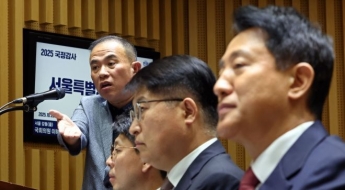 수차례 언성 높인 명태균 