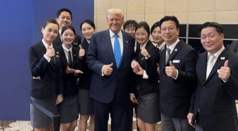 "치즈버거 주세요" 트럼프, 경주 호텔서 룸서비스 주문 화제