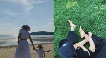 정우성 친자 인정 후 첫 근황…문가비, 아들 모습 공개