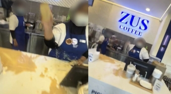 고객이 음료 던지자 받아 던진 직원…대형 프랜차이즈 '난동' 