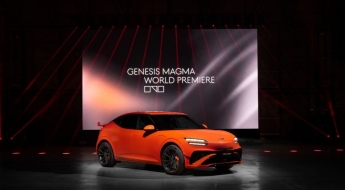 베일 벗은 제네시스 'GV60 마그마'…고성능 EV 시대 연다