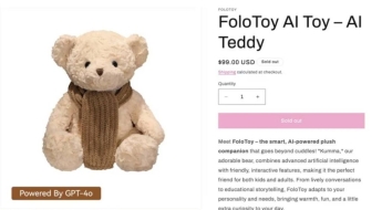 "14만원 주고 샀는데" 딸에게 사준 곰인형이 '19금' 대화…판매 중단·회수 