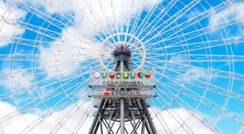 20명이 공중서 덜덜 떨었다…벼락 맞고 '철컹' 9시간 고립된 오사카 대관람차