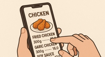 치킨 한마리 맞아? 이젠 주문할때 메뉴판 'g' 확인하세요