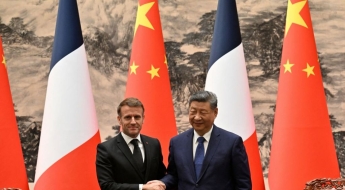 마크롱, 시진핑에 