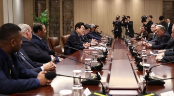 태평양도서국 방한단 접견한 李대통령