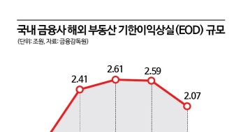 금융사 해외 부동산 부실자산 '2조원' 달해