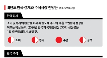 SC “韓, 내년 성장률 1% 후반…주식투자보다 자산 다각화해야”