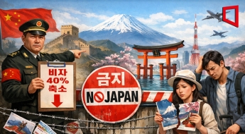 '일본 여행 가지마' 中 또 초강수…여행사에 "비자신청 40% 줄여라"