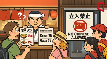 일본어로 주문하려고 했더니 "한국어로 해라"…日 라멘집, '이중 가격' 논란