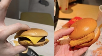 "이 크기가 맞냐고요" 한 입 거리 햄버거 크기에 '분노' 했는데…숨겨진 반전