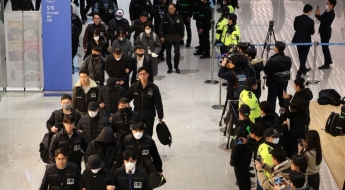 부산 '캄보디아 노쇼사기' 피의자 48명 구속심사