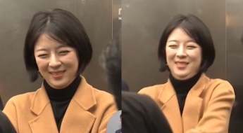 배현진에 "'아이 사진' 삭제 안 하나?" 묻자 대답 없이 웃음만