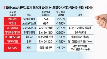 비만약 시장에도 ‘초격차’ 흐름 오나
