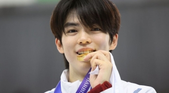 "미모 金" 피겨 차준환, 보그 최고 미남 선수 선정