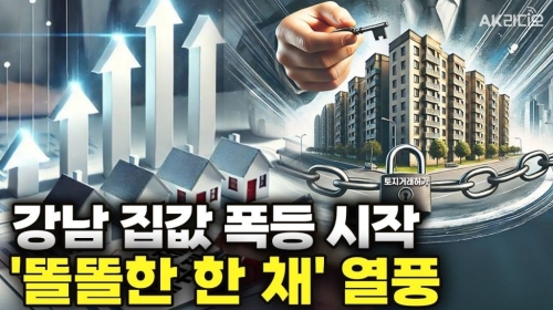 '오쏘공 효과' 서울시 토지규제 해제 한 달, 강남 아파트값 폭등의 비밀