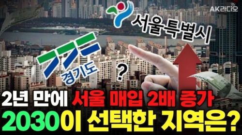 똘똘한 한 채를 찾아서, 2030 부동산 투자 트렌드와 수도권 매입 현황