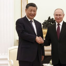 시진핑 "5선 응원"에 미소지은 푸틴…"친애하는 친구"