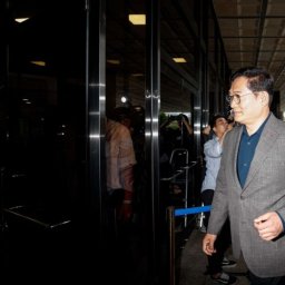 [포토]송영길 전 대표, 두 번째 검찰 자진 출석