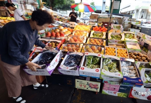 '역대 최대' 자금 투입…"사과·돼지고기 등 성수품 27만톤 푼다"