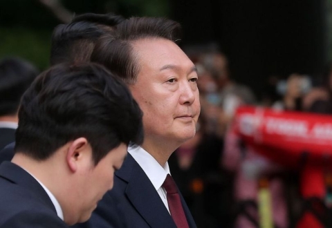 윤석열 탈당…"오늘 국민의힘 떠난다, 김문수에 힘 모아달라"