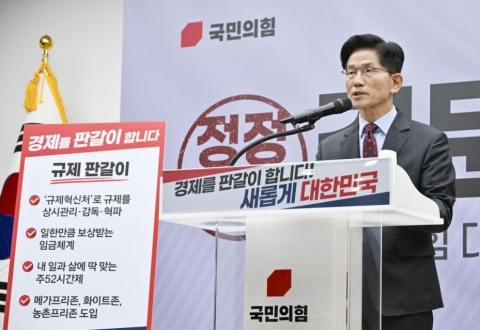 김문수 "규제 혁신처·메가 프리존 도입...족쇄 풀고 경제 판갈이"(종합)