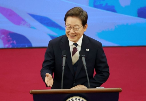 대통령 이재명 "실용적 시장주의 정부되겠다"