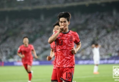 '김진규·오현규 축포' 韓축구 11회 연속 월드컵 본선행