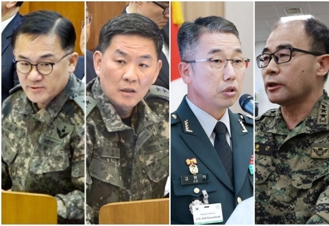 국방부, 12·3 여인형·이진우·고현석 '파면'…곽종근 '해임'